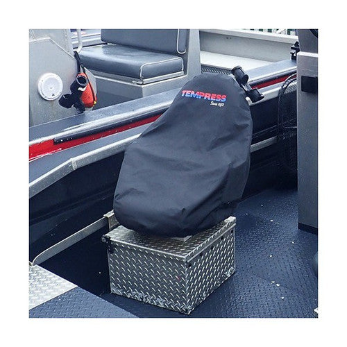 Tempress Premium Helm Seat Cover 58007 - Fits Tempress Elite Helm Seat, Black