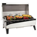 Kuuma Stow n' Go 160 Stainless Steel Propane Grill, 160 Sq In Cooking Surface, Mountable and Portable (58130)