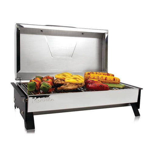 Kuuma Profile 216 Stainless Steel Gas Boat Grill, 180 Sq In Cooking Area, Part 58161