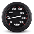 Sierra 58255P Amega 3 Inch Tachometer, 0-7000 RPM, Black Dial, for Outboard 4-Stroke Gas Engines
