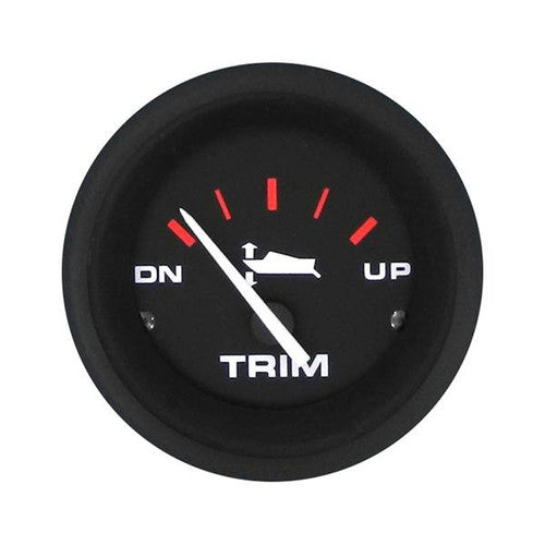 Sierra 58431P 2 Inch Trim Gauge, Up-Down Dial, By Engine Manufacturer Sender Code