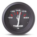 Sierra 58862P Amega 2 Inch Water Temperature Gauge Kit, 100-220 F, Electric-Start Outboard