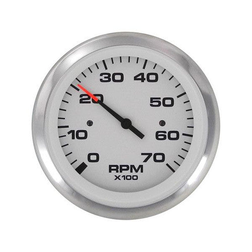 Sierra 59737P Lido Pro 3 Inch Tachometer, 0-7000 RPM, White Dial