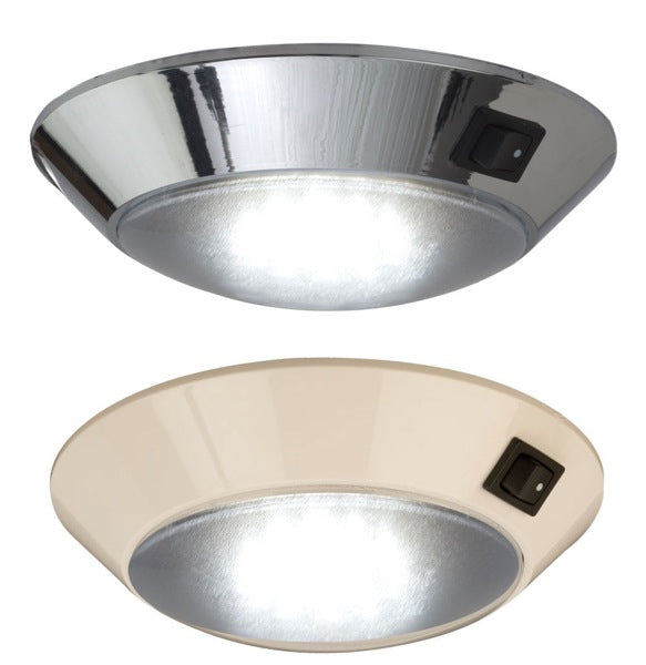 Sea-Dog LED Dome Light, White, 4 Inch Surface Mount Cabin Light, 12 Volt