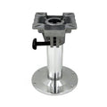 Gen3 Marine Aluminum Adjustable Boat Seat Pedestal with Mount, 12.5 to 18.375 Inch