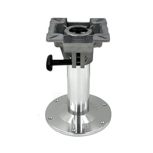 Gen3 Marine Aluminum Adjustable Boat Seat Pedestal with Mount, 12.5 to 18.375 Inch