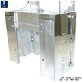 T-H Marine Pro Hi-Jacker JP-6PW Manual Jack Plate, 6 Inch Setback, Aluminum, Up to 175 HP Outboards