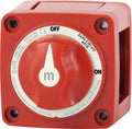 Blue Sea Systems 6010 Dual Circuit Battery Switch, 300 Amp, Red