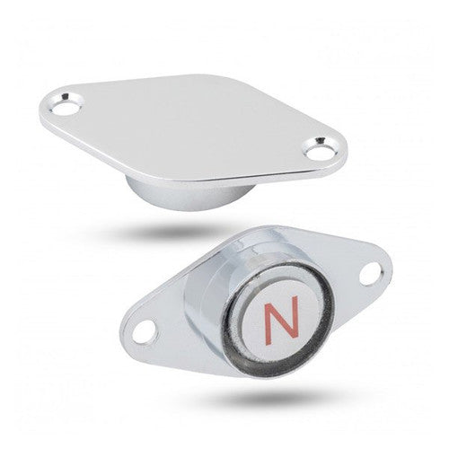Whitecap Industries 316 Stainless Steel Flat Magnets, Set, Part Number 6035C