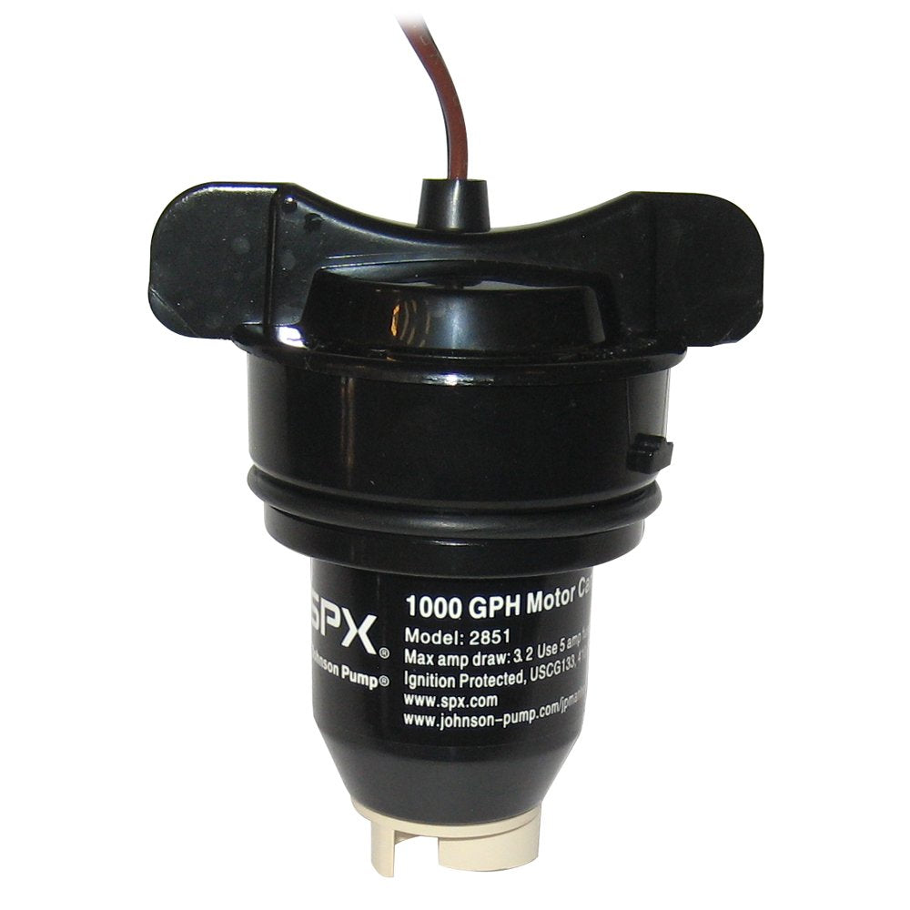 Johnson Pump 28512 Motor Cartridge for 1000/1250 GPH Bilge Pump Housings, 12 Volt