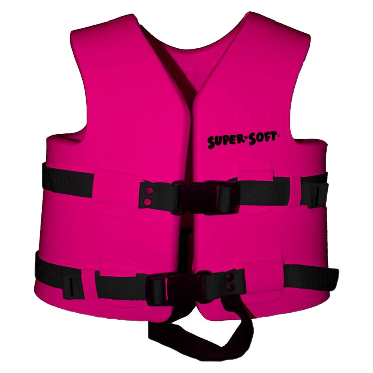 TRC Recreation Super Soft Child Life Jacket - Flamingo Pink, USCG Approved Type III PFD, Youth X-Small to Medium