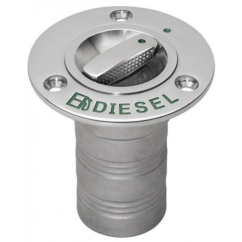 Whitecap Industries 6124EPAC 316 Stainless Steel 1-1/2 Inch Diesel Deck Fill, EPA