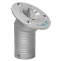 Whitecap Industries 316 Stainless Steel 30 Degree Water Deck Fill, 1-1/2 Inch Hose, EPA Marked (6125AEPAC)