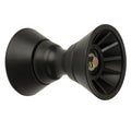 CE Smith Bow Bell Roller Assembly 29333, 4 Inch Black Rubber Roller with 1/2 Inch Shaft for Boat Trailers