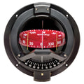 Ritchie Navigator BN-202 Bulkhead Mount Boat Compass, 4.5 Inch CombiDial with Inclinometer, Black