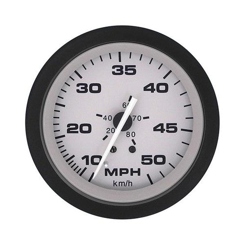 Sierra 61547P Driftwood Speedometer, 3 Inch, 10-50 MPH Dial Range, Scratch Resistant