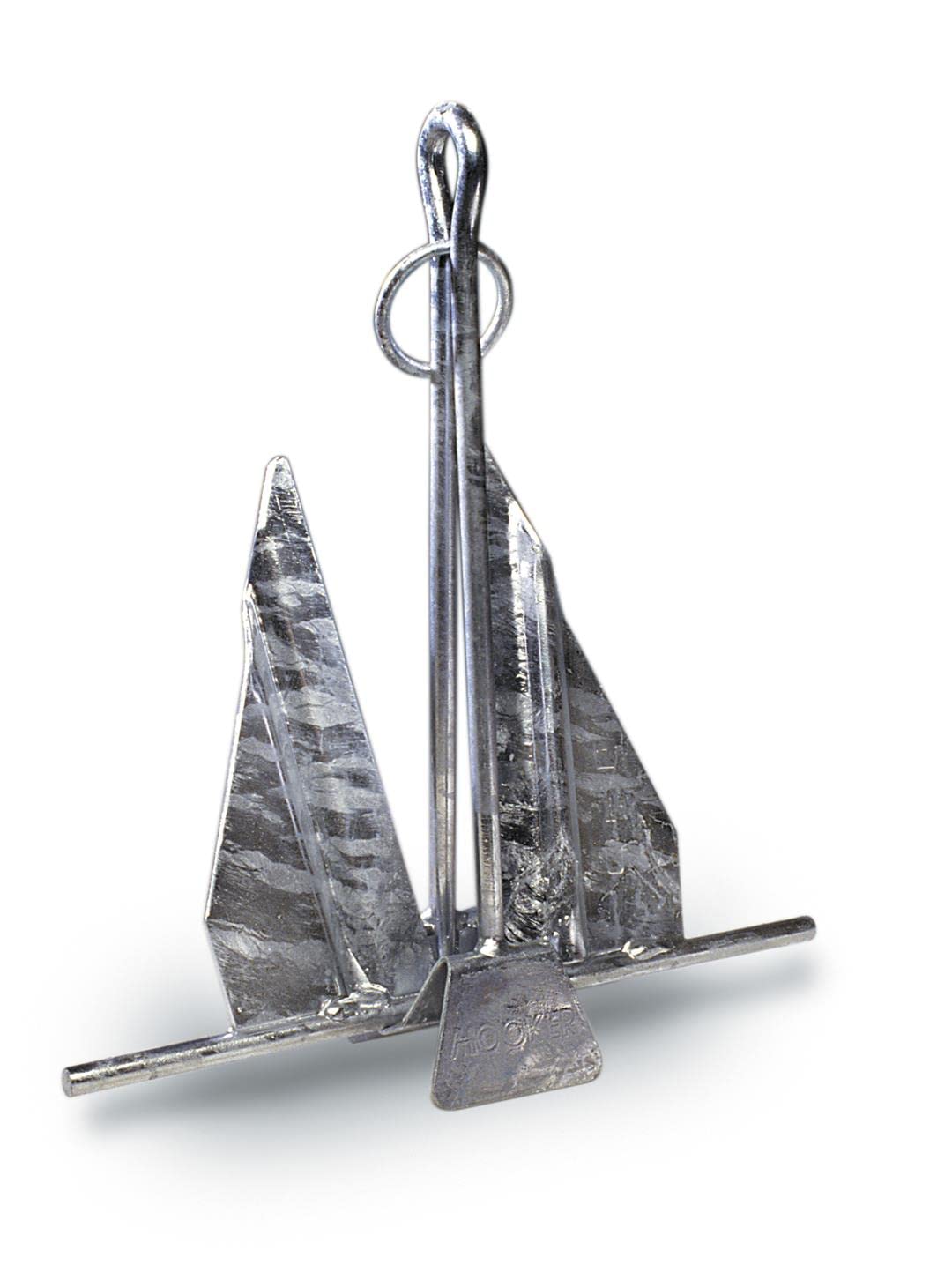 Tie Down Engineering 95021 13HQ Quick Set Anchor, 6.5 lb Galvanized Steel Fluke Anchor