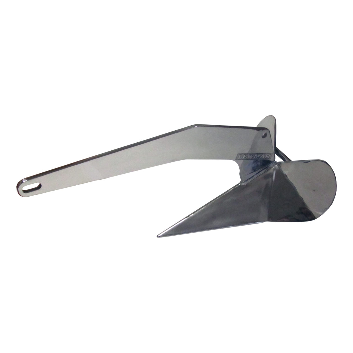 Lewmar DTX Stainless Steel Plow Anchor, 22 lb, Part 0057210, for Boats 25-41 Feet