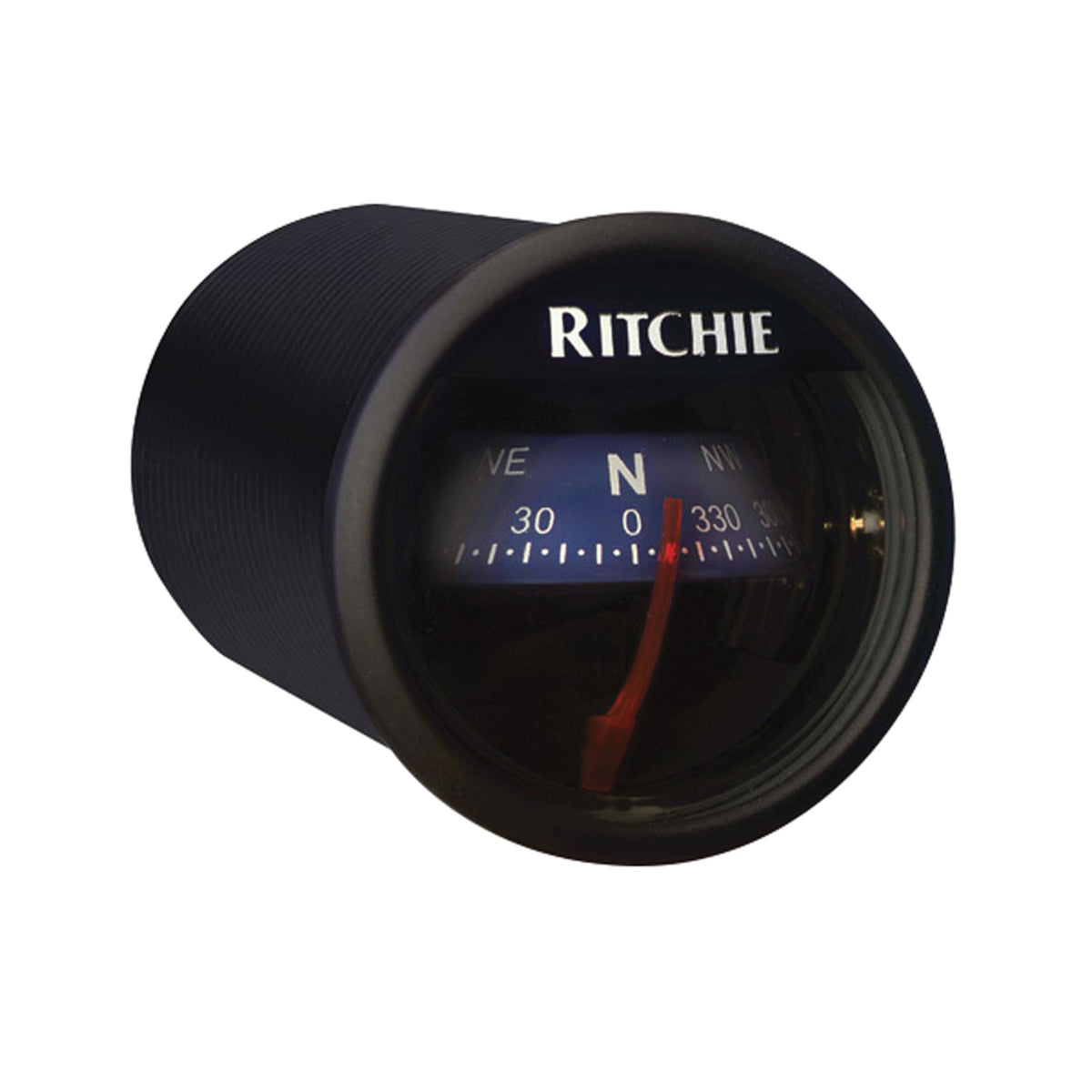 Ritchie X-23BU RitchieSport Compass, Dash Mount, 2 Inch Dial, Black with Blue Dial