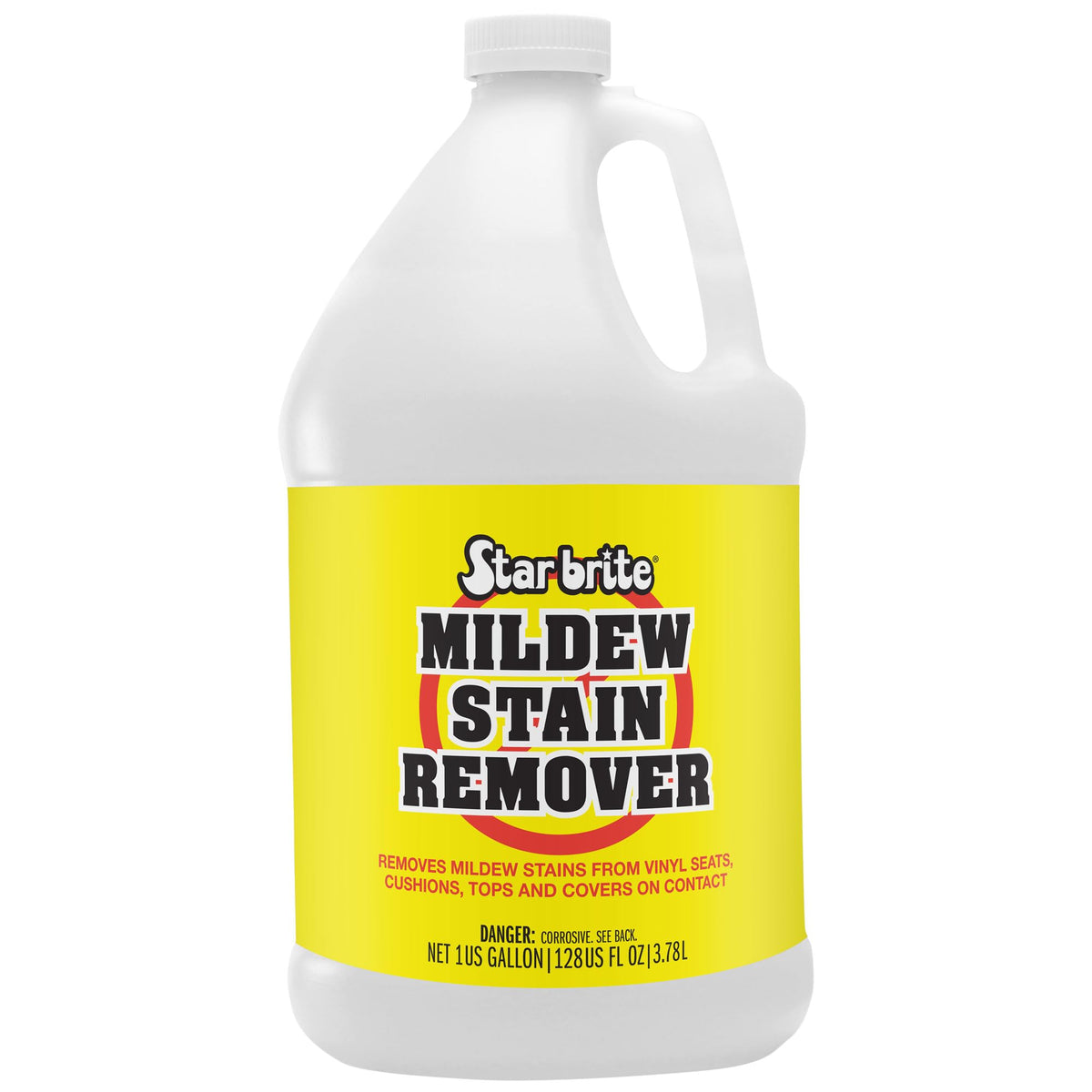 Star brite Mold & Mildew Stain Remover, 1 Gallon Spray Cleaner, 085600N