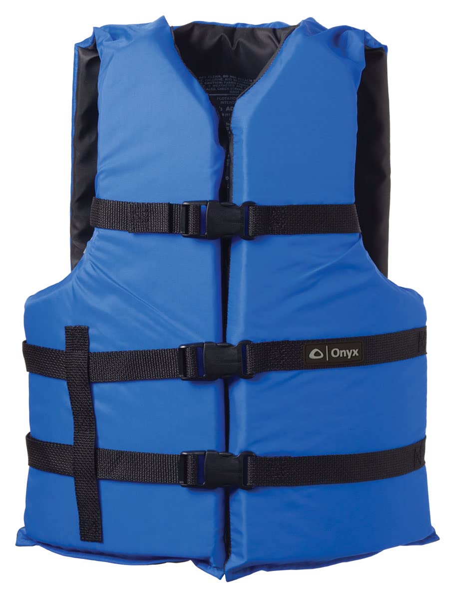 Onyx Coast Guard Approved Life Jacket Line - Youth to Oversize Adult, USCG Type III