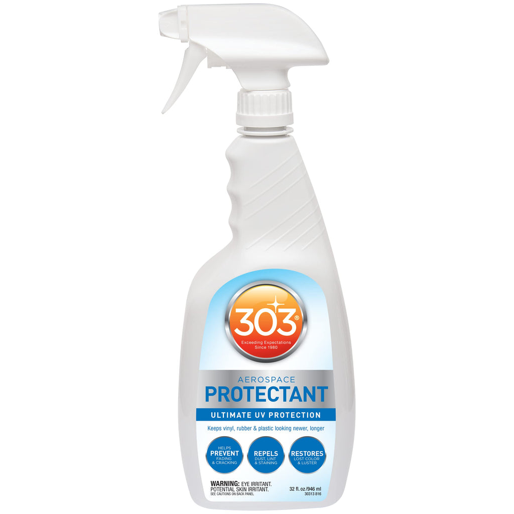 303 Products Marine Aerospace Protectant - UV Protection Spray for Vinyl, Rubber & Plastic, Available in 10 Fl. Oz. to 1 Gallon