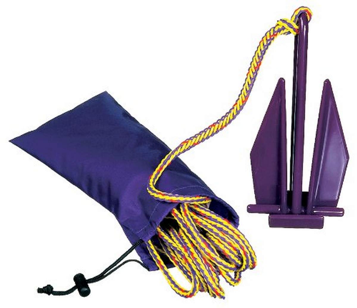 Airhead Jet Logic Lightweight Fluke Anchor, 25 ft. Rope, PWC and Small Craft
