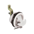 Whitecap Nylon Locking T-Handle Latch - White & Black