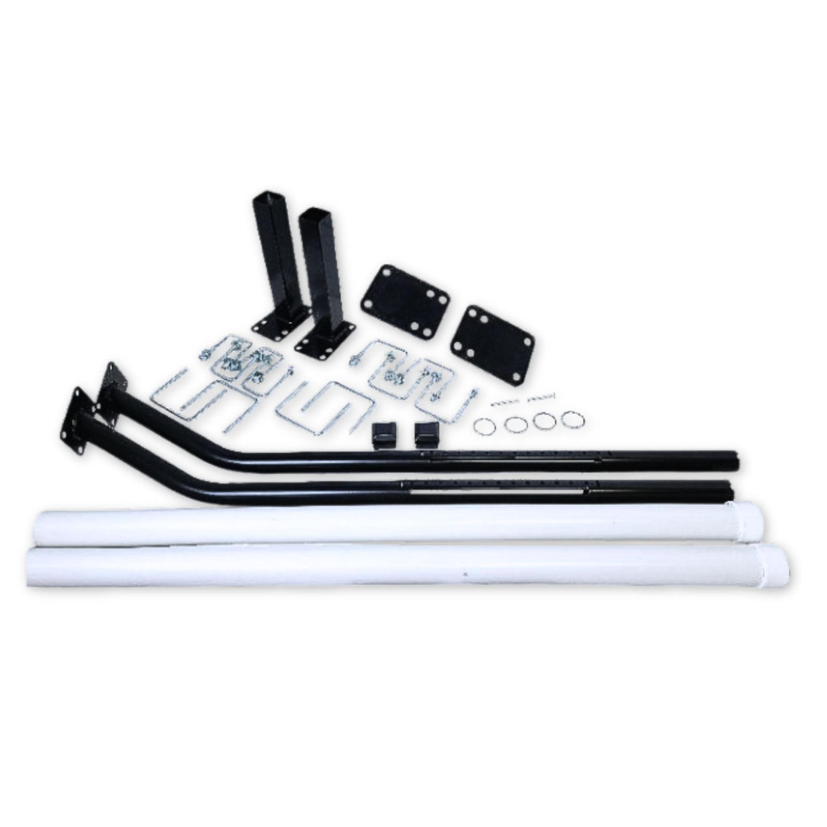Tie Down Engineering Floating Guide Post 86576, White, 48-60 Inch Adjustable Height Trailer Guide-On