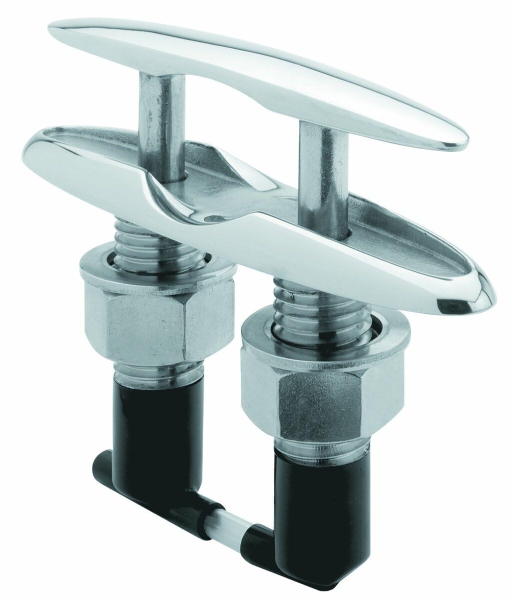 Attwood Neat Cleat 6 Inch Boat Cleat for Ropes and Lines, Part Number 66517-7