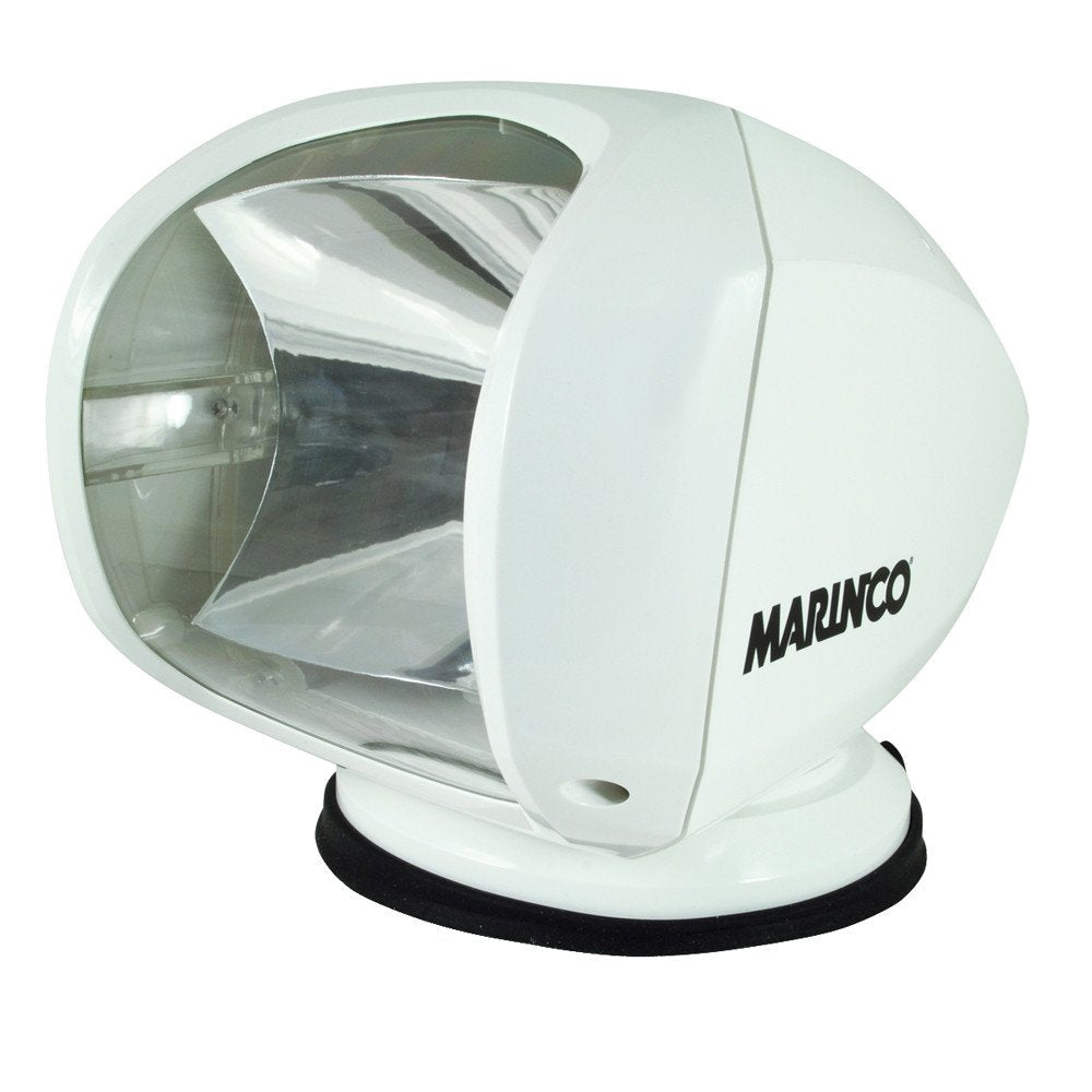 Marinco SPL-12W Wireless Remote Spotlight - 100 Watt Halogen, 12/24 Volt, White