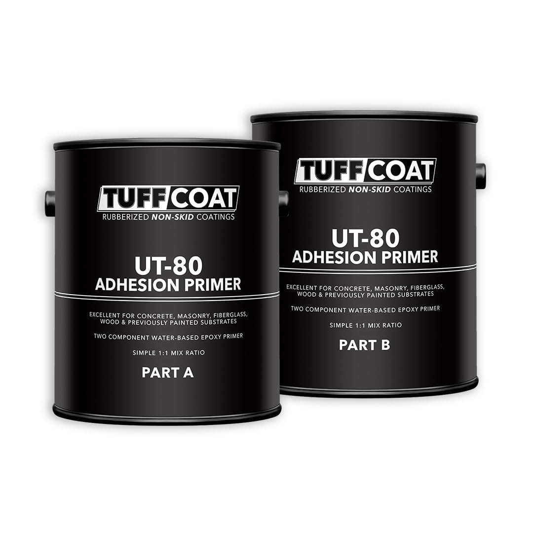 Tuff-Coat CP-10 Two-Part Water-Based Epoxy Primer for Concrete, Wood and Fiberglass - Available in Quart and Gallon Kits