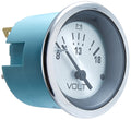 Sierra 63478P Sterling Voltmeter, 2 Inch Dial, 8-18 Vdc