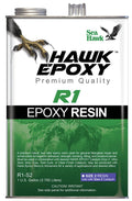 Sea Hawk R1-S2 Epoxy Resin, 1 Gallon System Size 2, Clear Low-Viscosity Fiberglass Resin