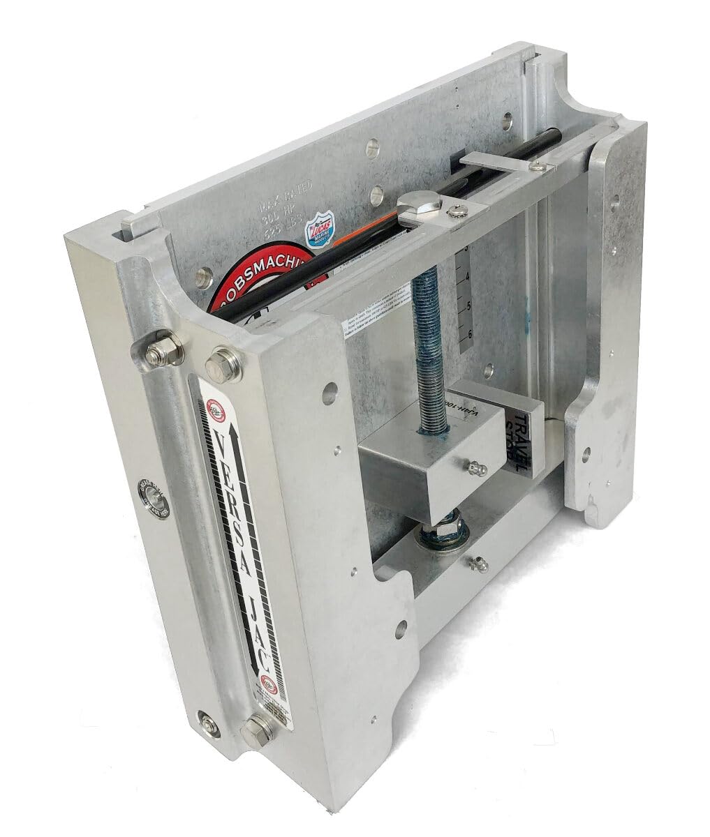 Bob's Machine Shop 4 Inch HD Versa Jac Manual Jack Plate - Aluminum, Up to 300 HP