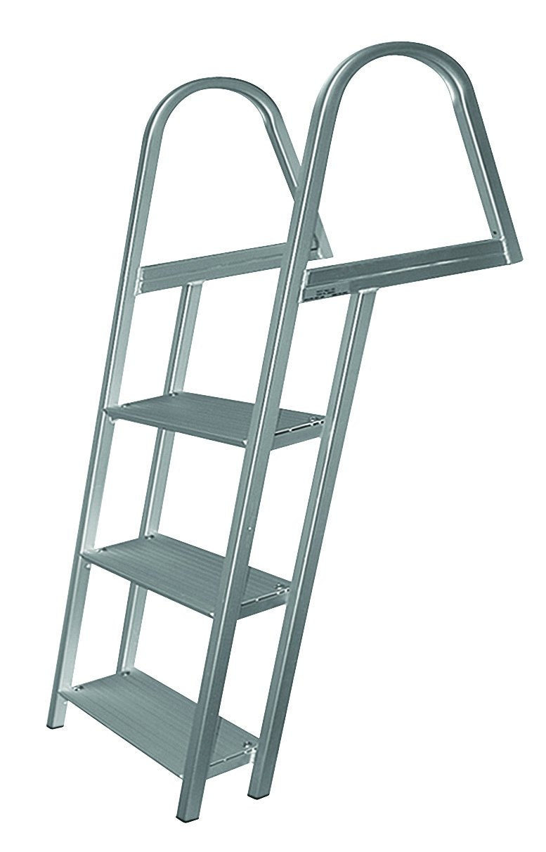 JIF Marine ASE 3-Step Anodized Aluminum Dock Ladder with Mounting Hardware