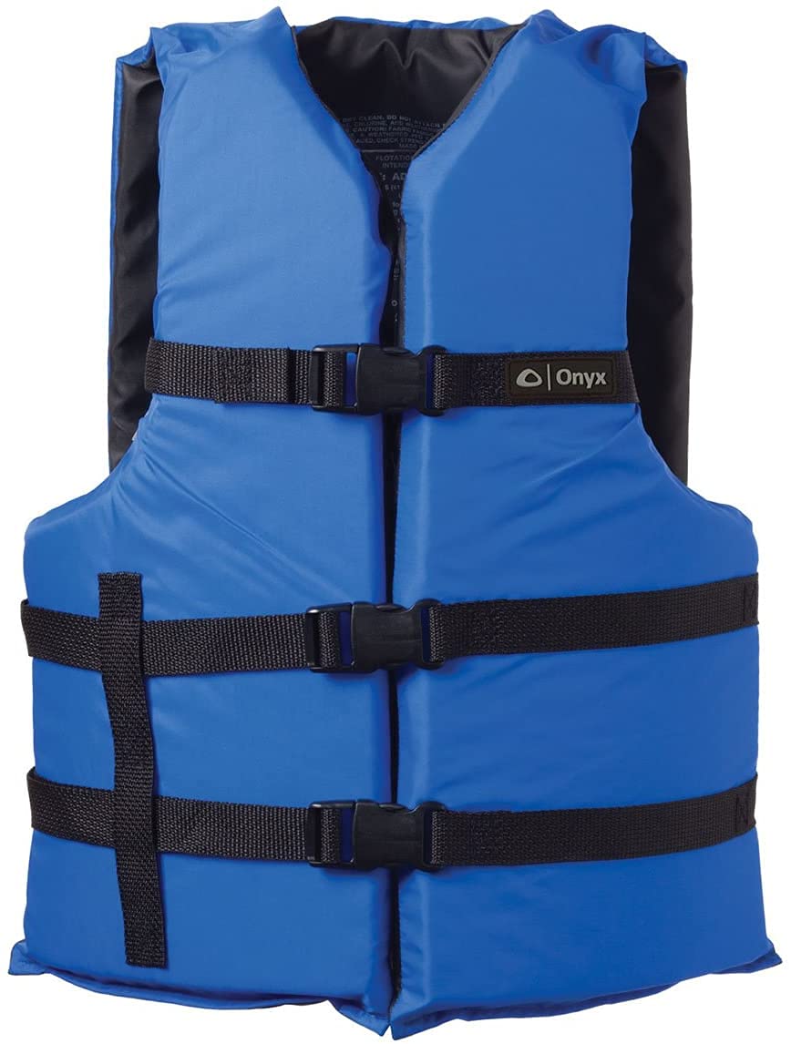Onyx Coast Guard Approved Life Jacket Line - Youth to Oversize Adult, USCG Type III