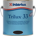 Interlux Trilux 33 Antifouling Bottom Paint, Black Gallon - Aluminum Safe Ablative for Fiberglass, Wood and Steel