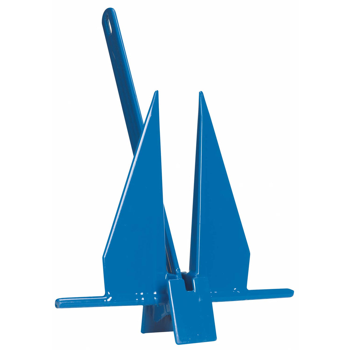Greenfield Products Slip Ring Anchor 669-6-R, PVC Coated, Blue, 5 lb