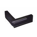 Taylor Made 46076 Black Vinyl Dock Bumper, 10 Inch x 10 Inch Corner Mount