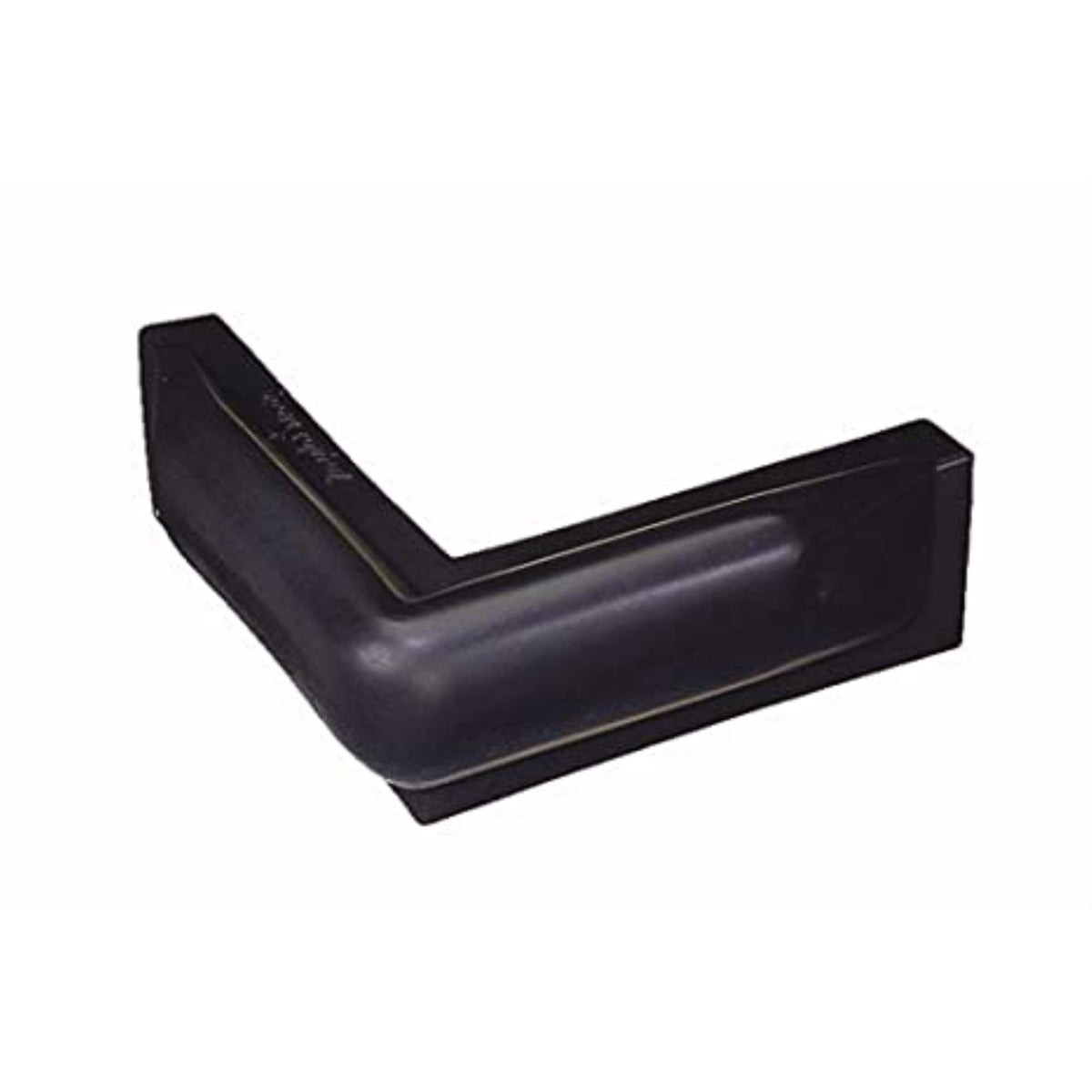 Taylor Made 46076 Black Vinyl Dock Bumper, 10 Inch x 10 Inch Corner Mount