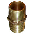 Groco Bronze Pipe Nipple, 1 Inch NPT Thread
