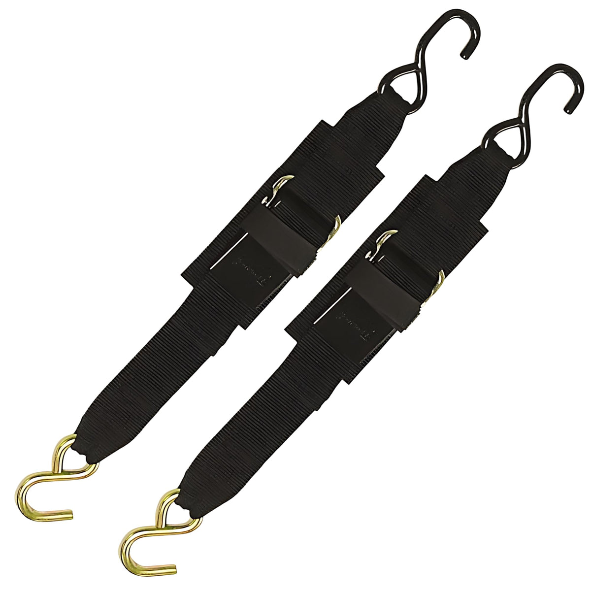 BoatBuckle Kwik-Lok Transom Tie-Down Strap, 2-Inch x 4-Foot, F13111