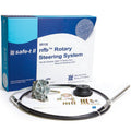 SeaStar SS13211 NFB Safe-T II Rotary Steering Kit with 11 Foot Cable, No Feedback Boat Steering System
