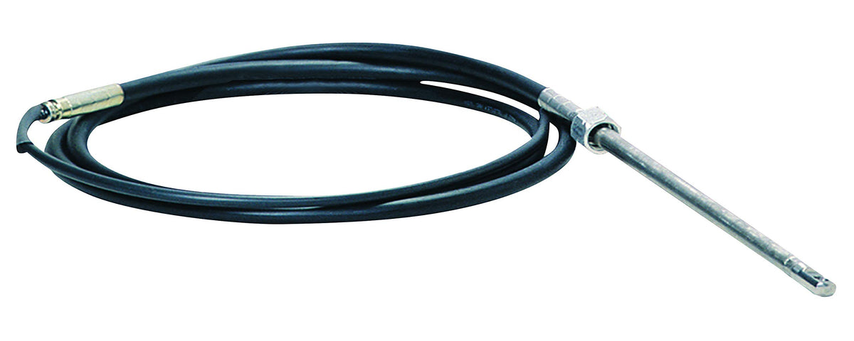 SeaStar SSC6212 Quick Connect Rotary Steering Cable, 12 Feet, Single-Station Boats