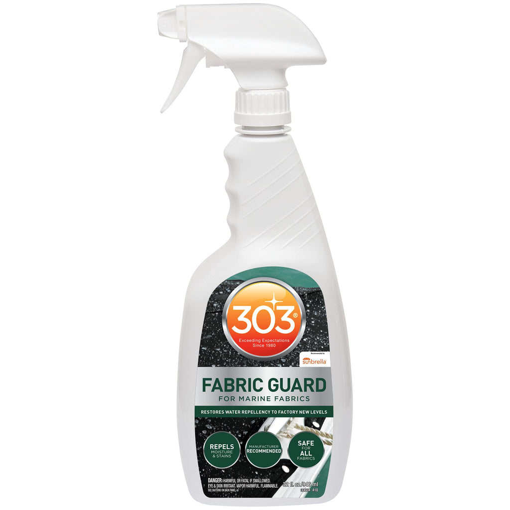 303 Products Marine Fabric Guard Water & Stain Repellent Spray - 16 oz to 1 Gallon