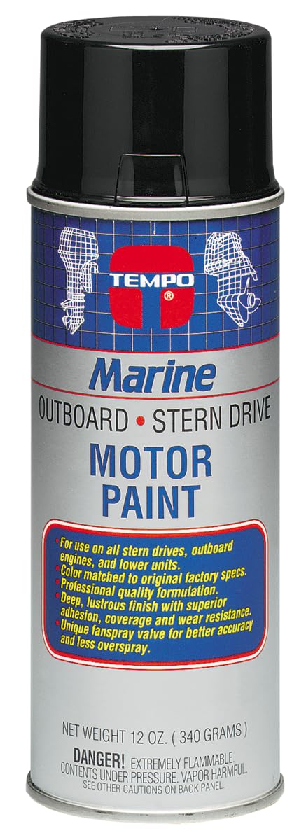 Moeller Yamaha Dark Blue Metallic Engine Spray Paint, 12 oz, Part 025515