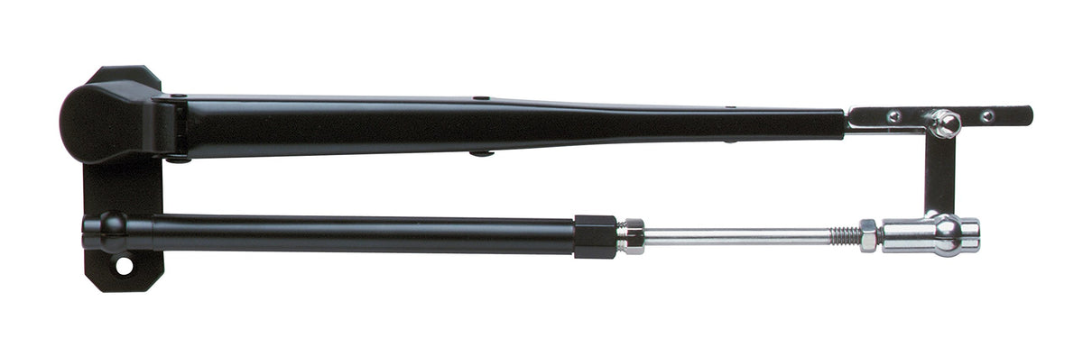 AFI 33037A Deluxe Pantographic Wiper Arm, Black Stainless Steel, 17-22 Inch Adjustable