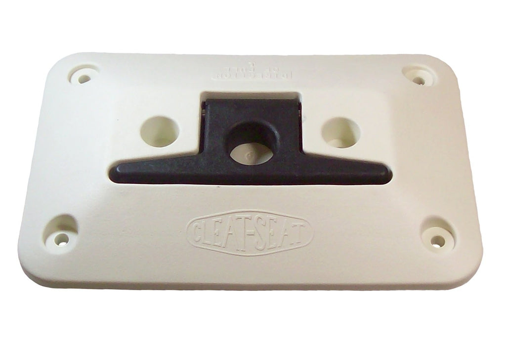 CIPA Cleat Seat Retractable Dock Cleat, 6" Nylon, Available in Black or White