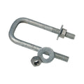 Tie Down Engineering Square U-Bolt 1/2 in.-13 x 3-1/16 in. X 3-13/16 in., Zinc Plated, Part 86222